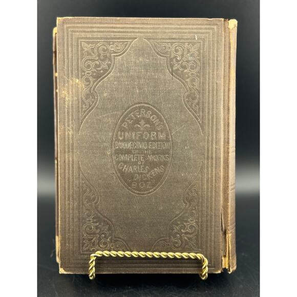 Charles Dickens "Martin Chuzzlewit - Volume I" The Peterson's Duodecimo Edition - Picture 4 of 13